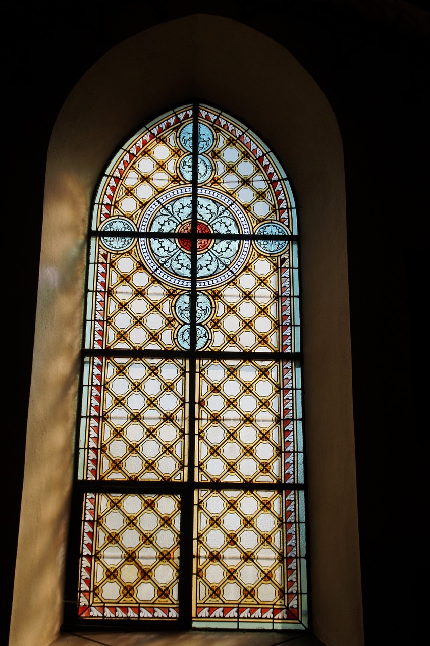 window church window stained glass free photo