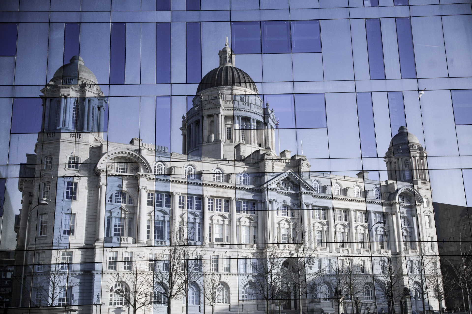 architecture window reflection free photo