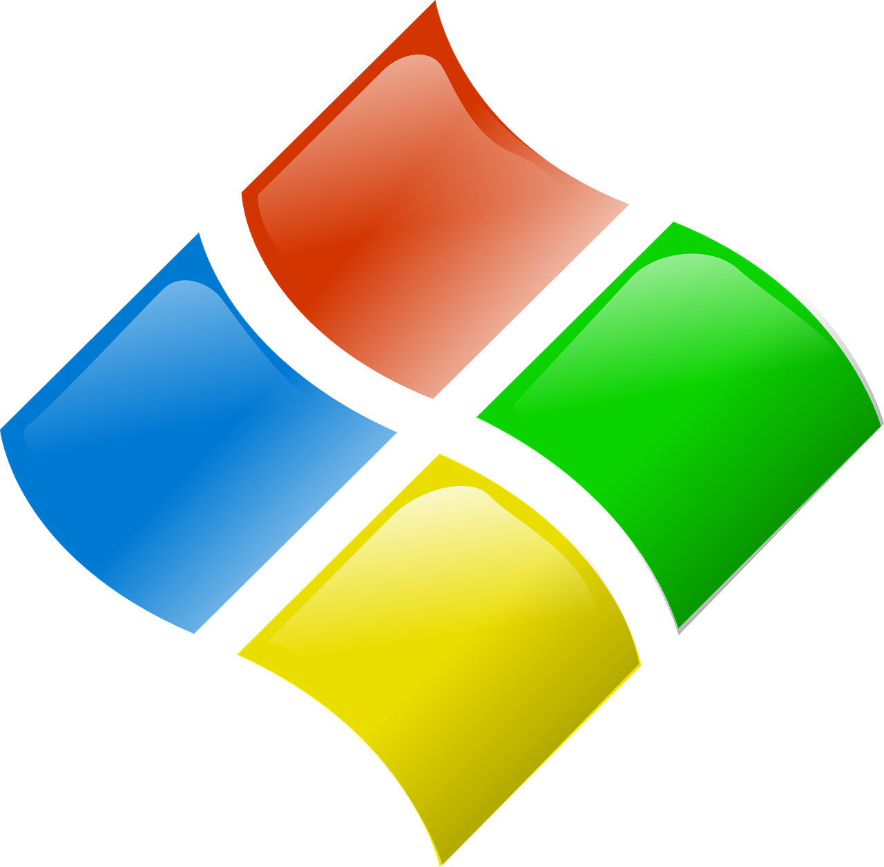 windows logo twist free photo