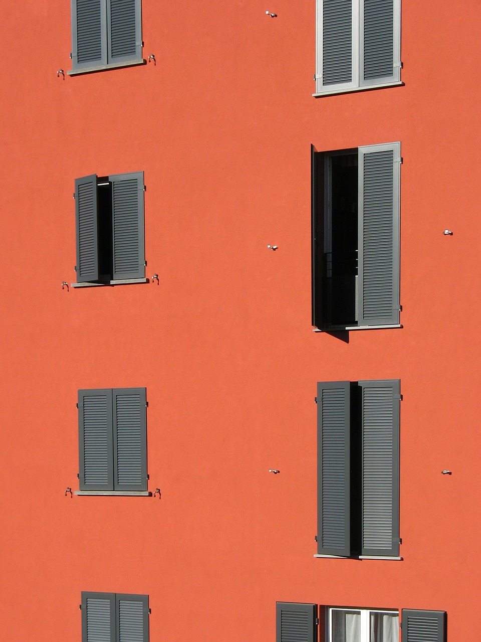 windows shutters wall free photo
