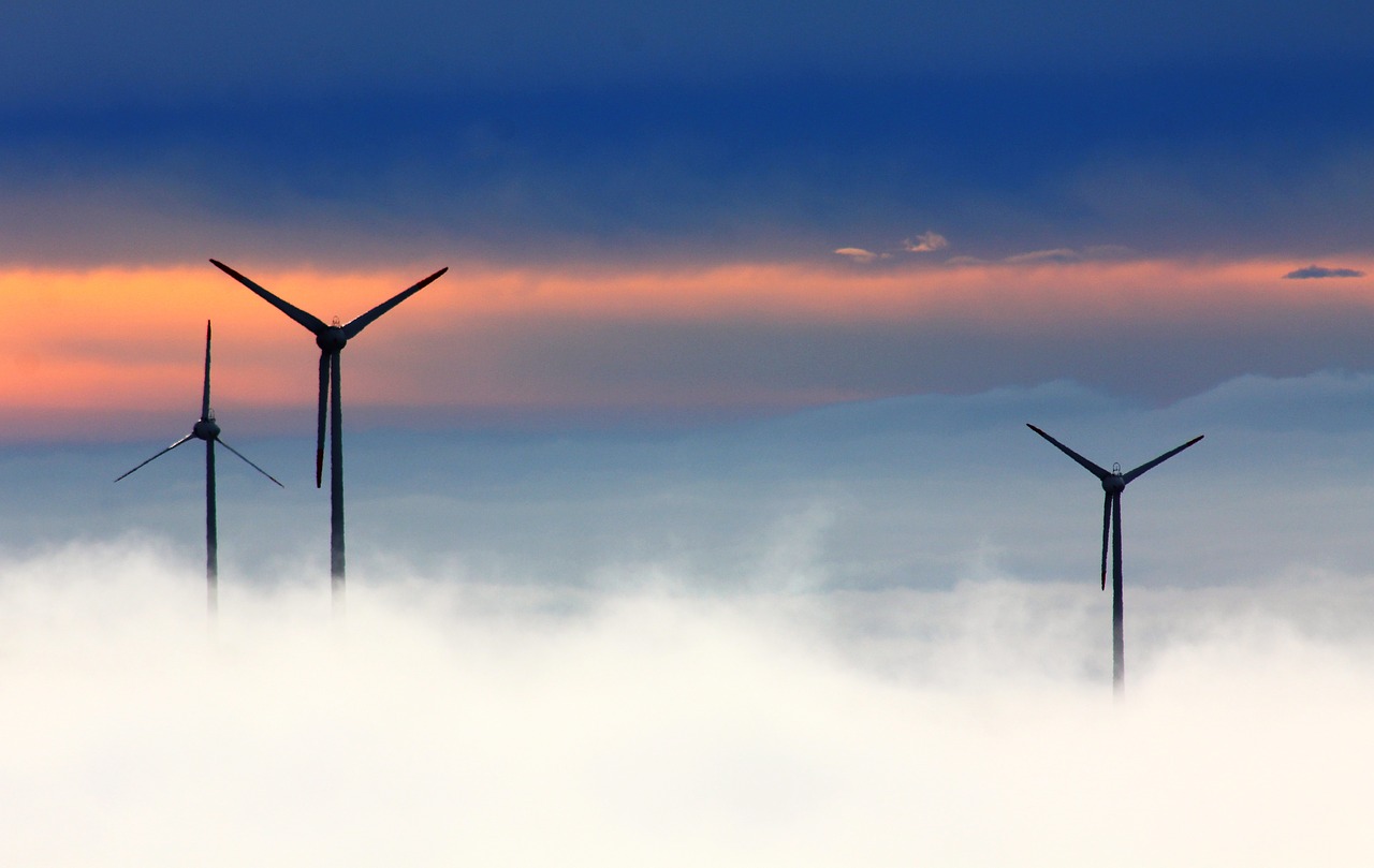 windräder wind power fichtelberg free photo