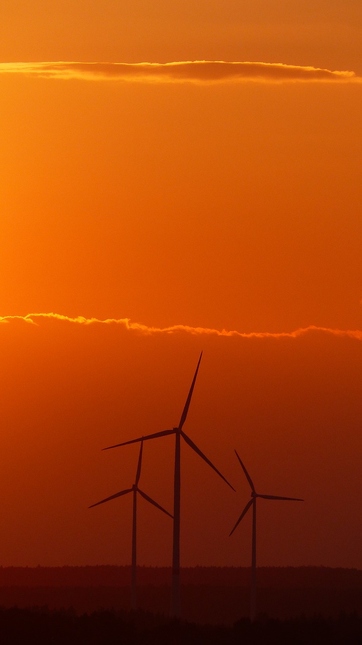 windräder wind power renewable energy free photo