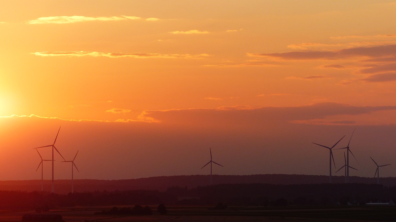 windräder wind power renewable energy free photo