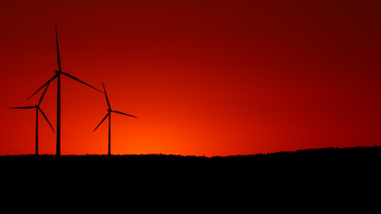 windräder wind power renewable energy free photo