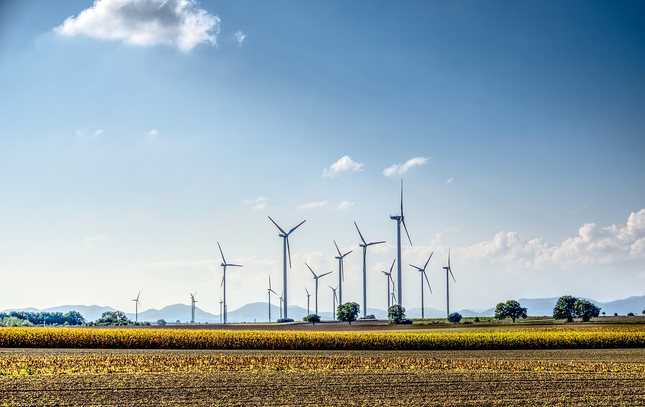 windräder wind power energy free photo