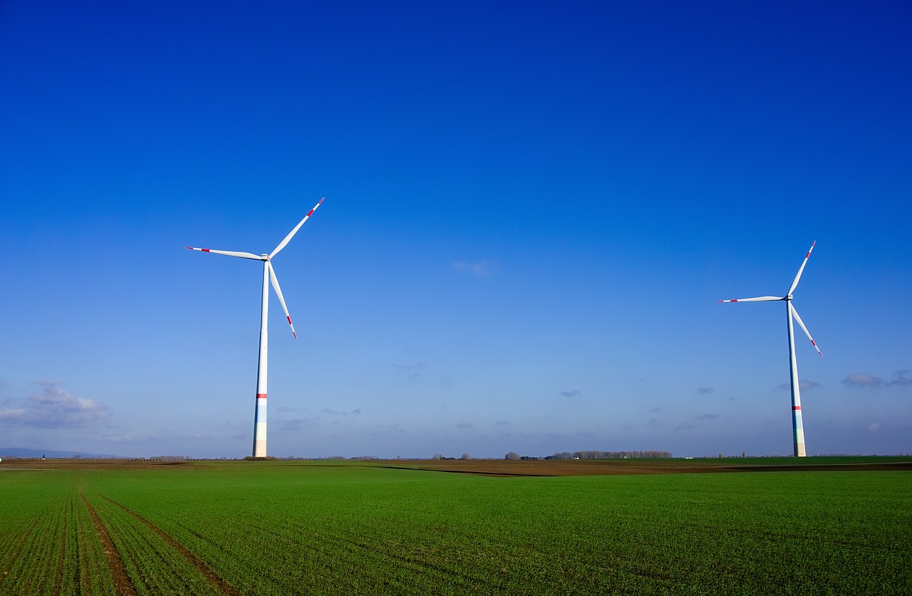 windräder wind power energy free photo