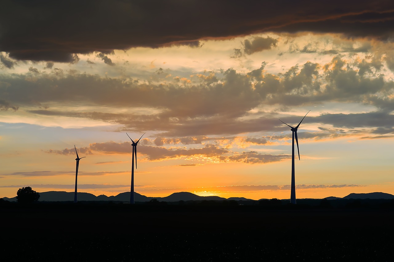 windräder  wind power  energy free photo