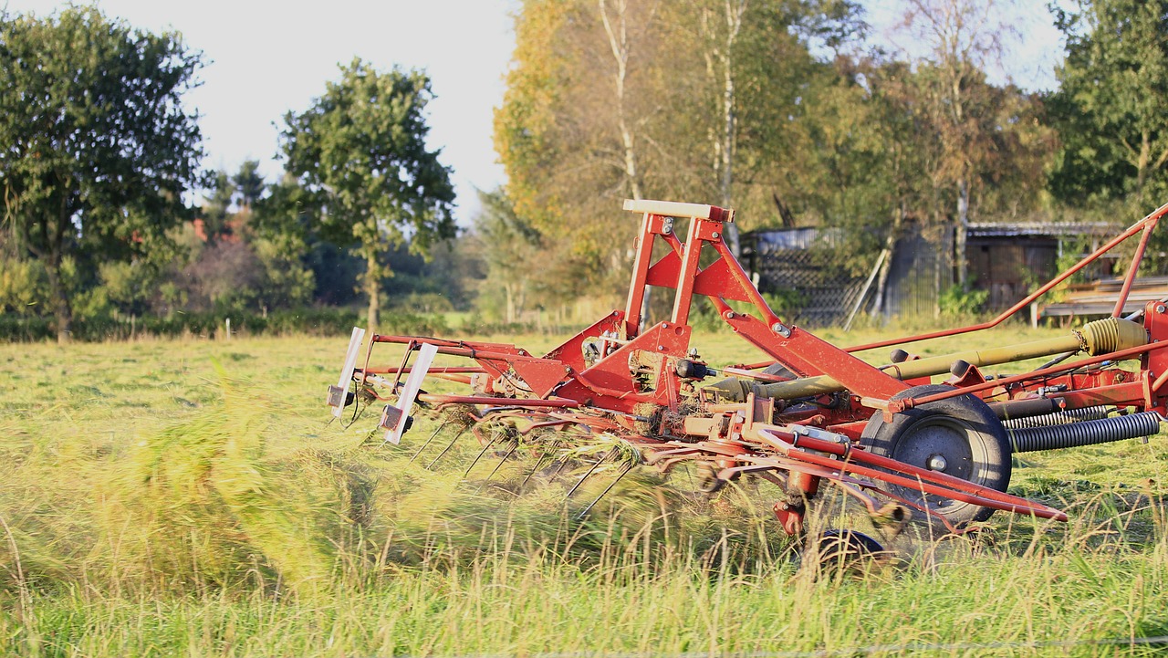 windrower machine agriculture free photo