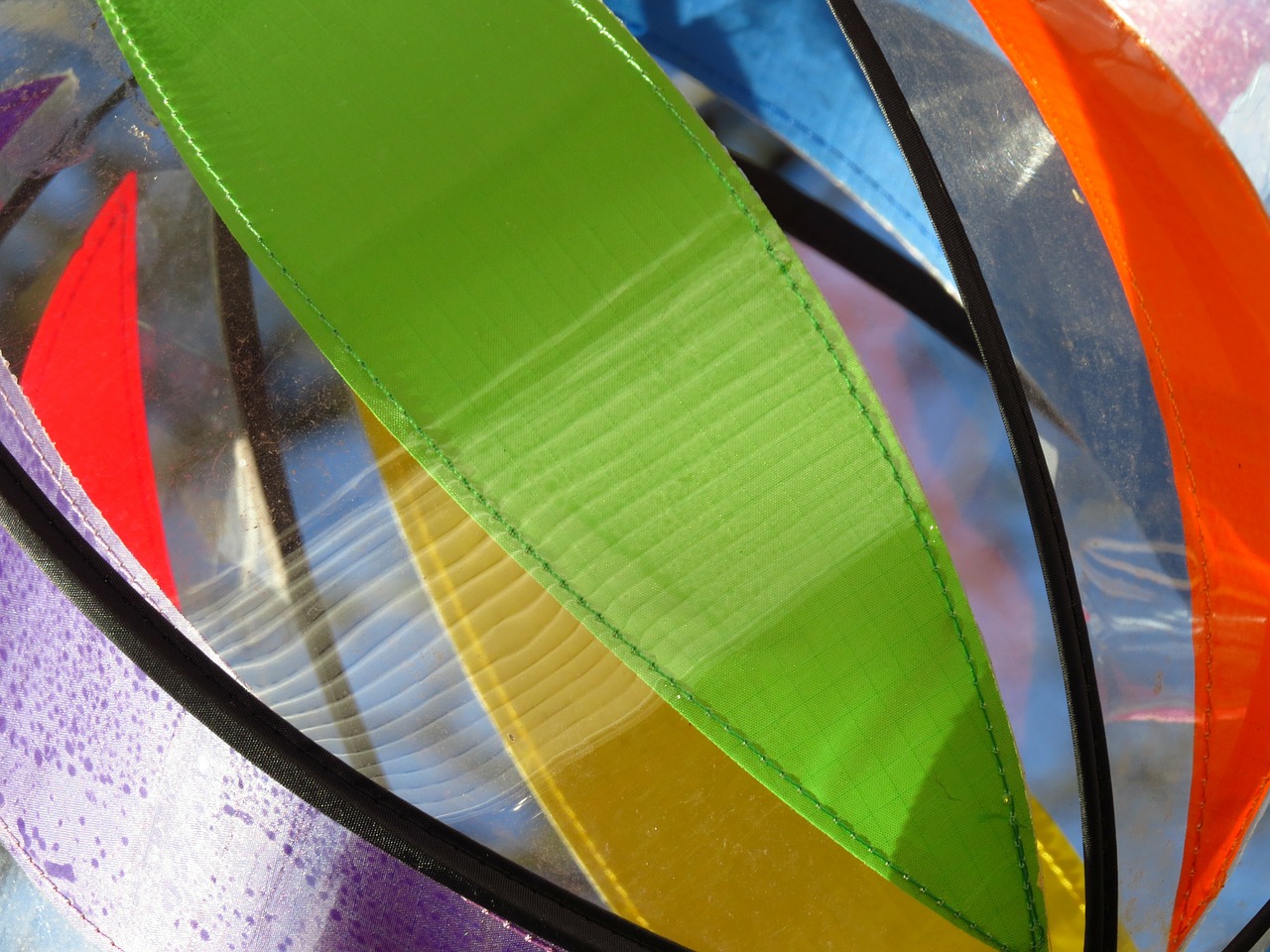 windspiel colorful plastic free photo