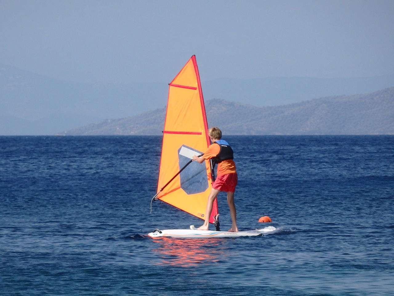 windsurf  sea  windsurfing free photo