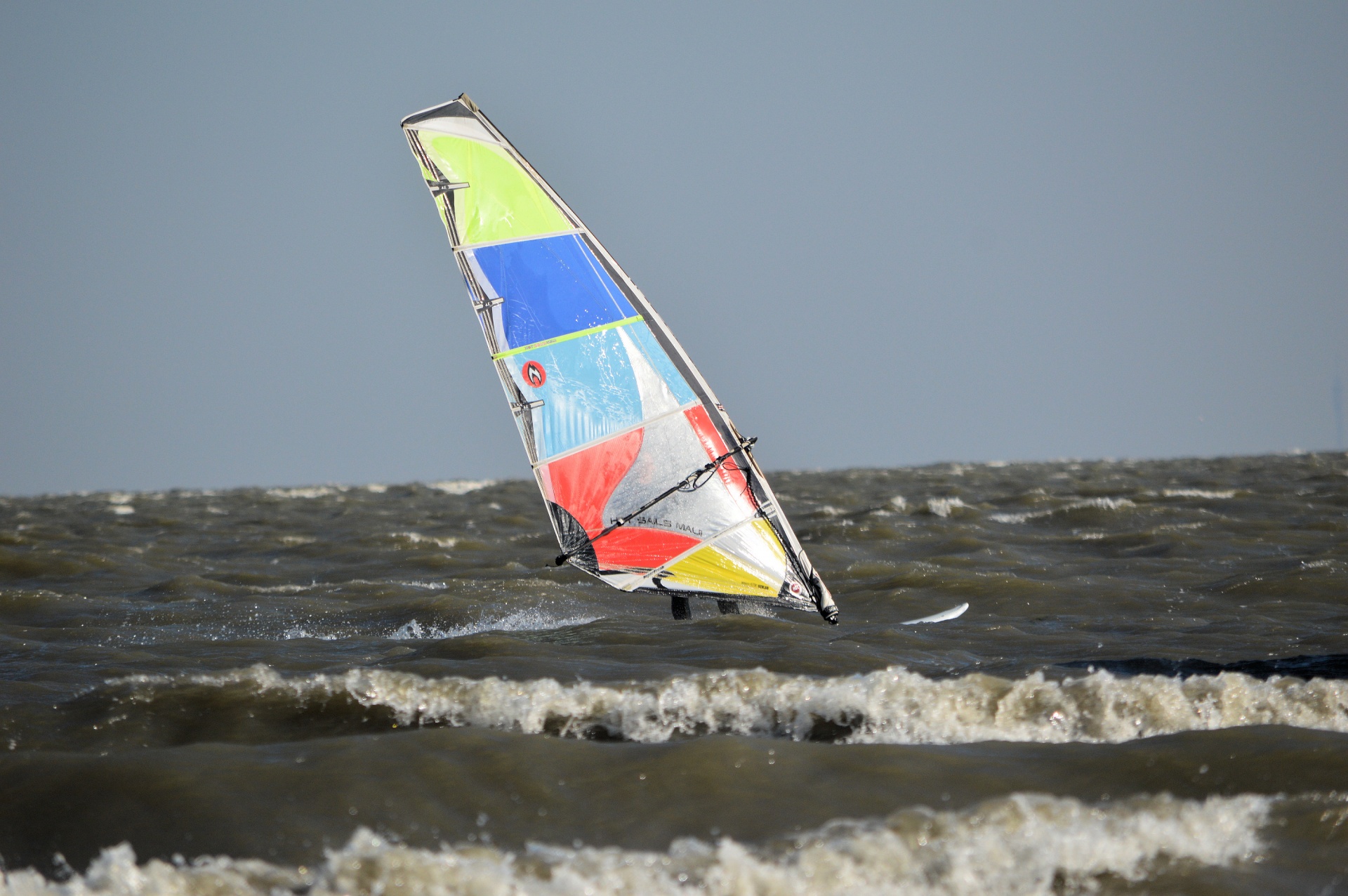 windsurfing surfing sports free photo