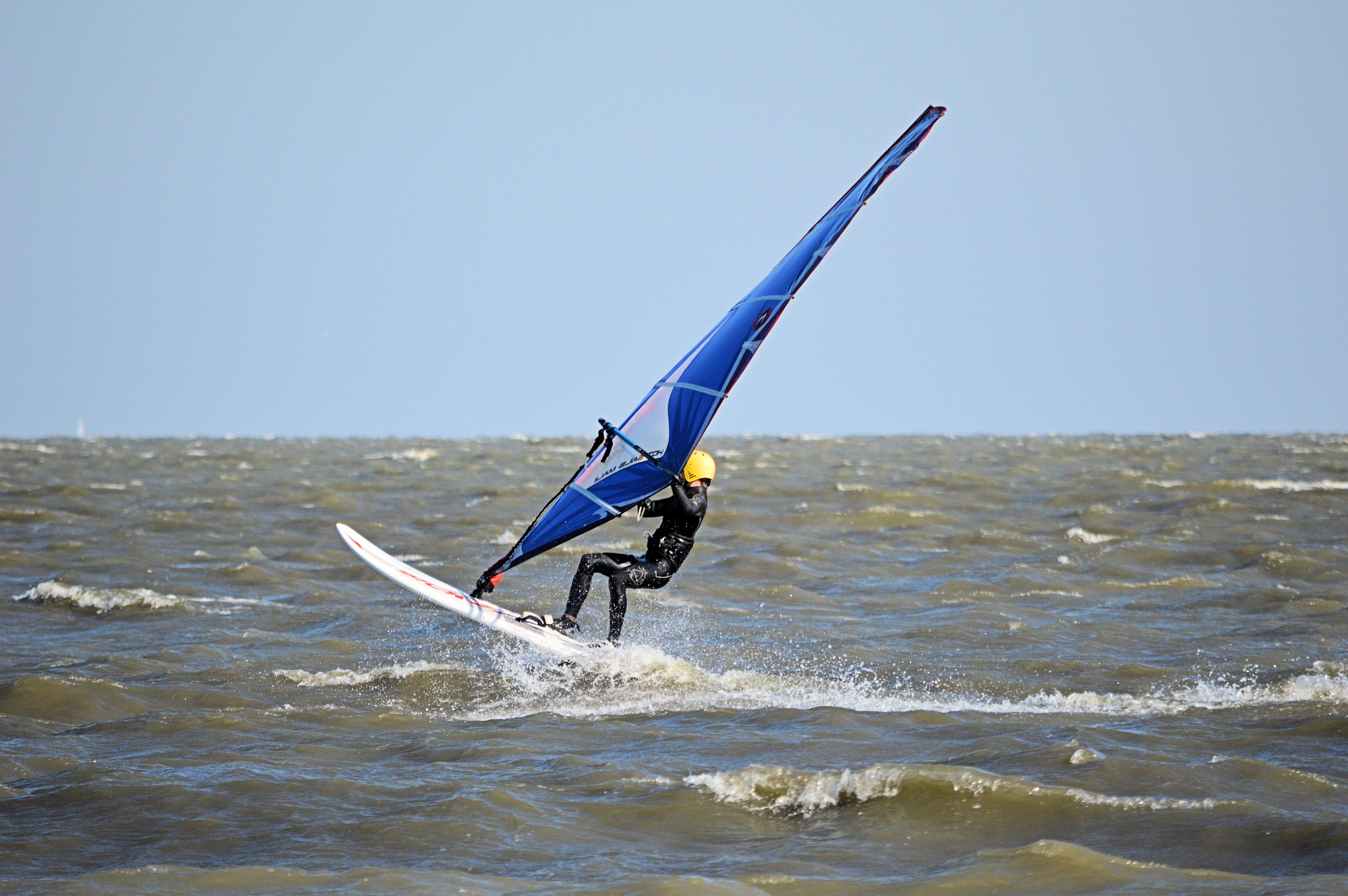 windsurfing surfing sports free photo