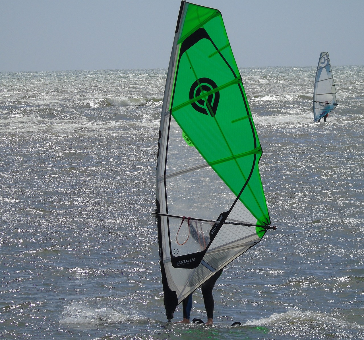 windsurfer  windsurfing  water free photo