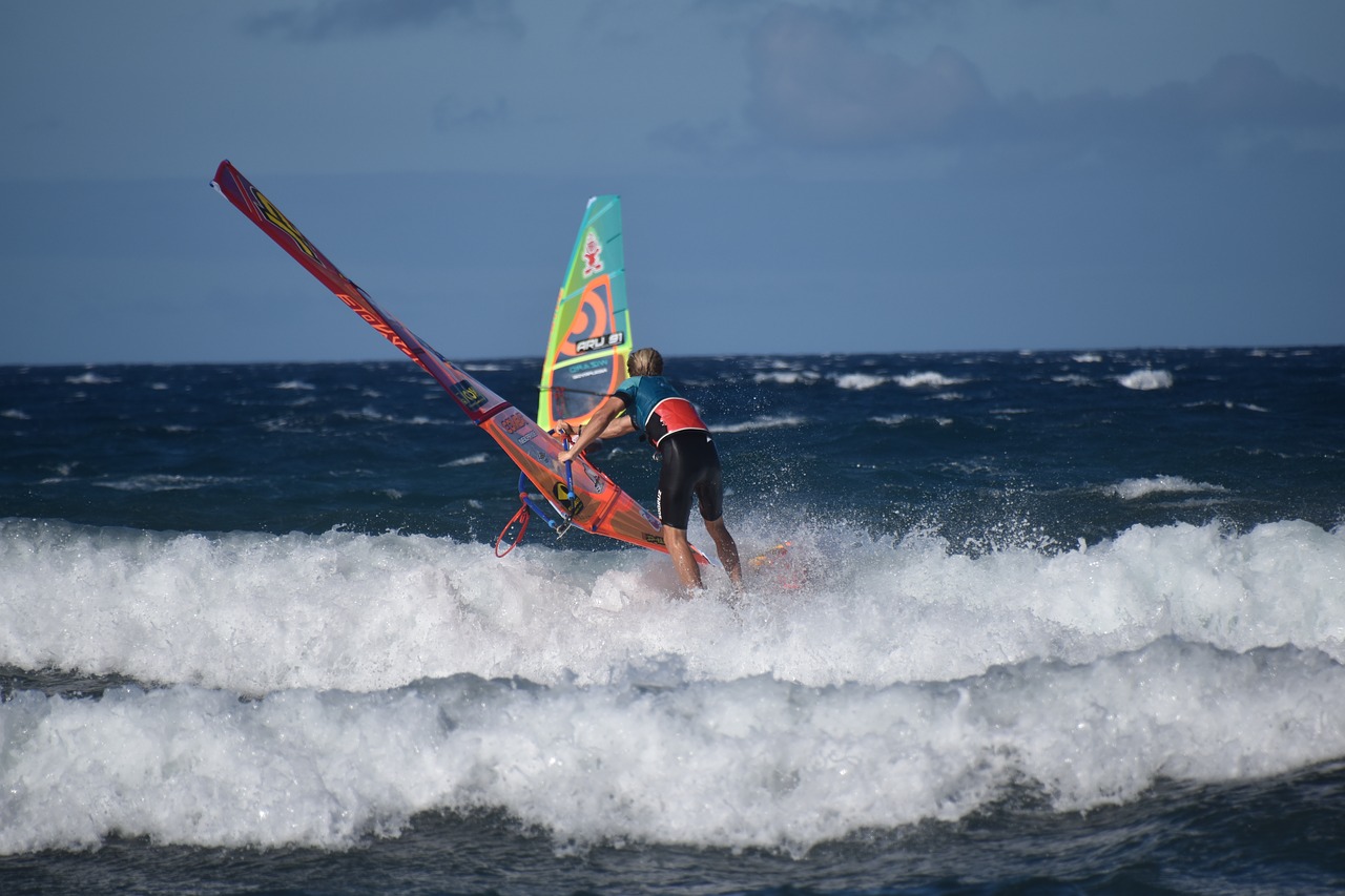 windsurfing gran canaria windsurfing cup free photo