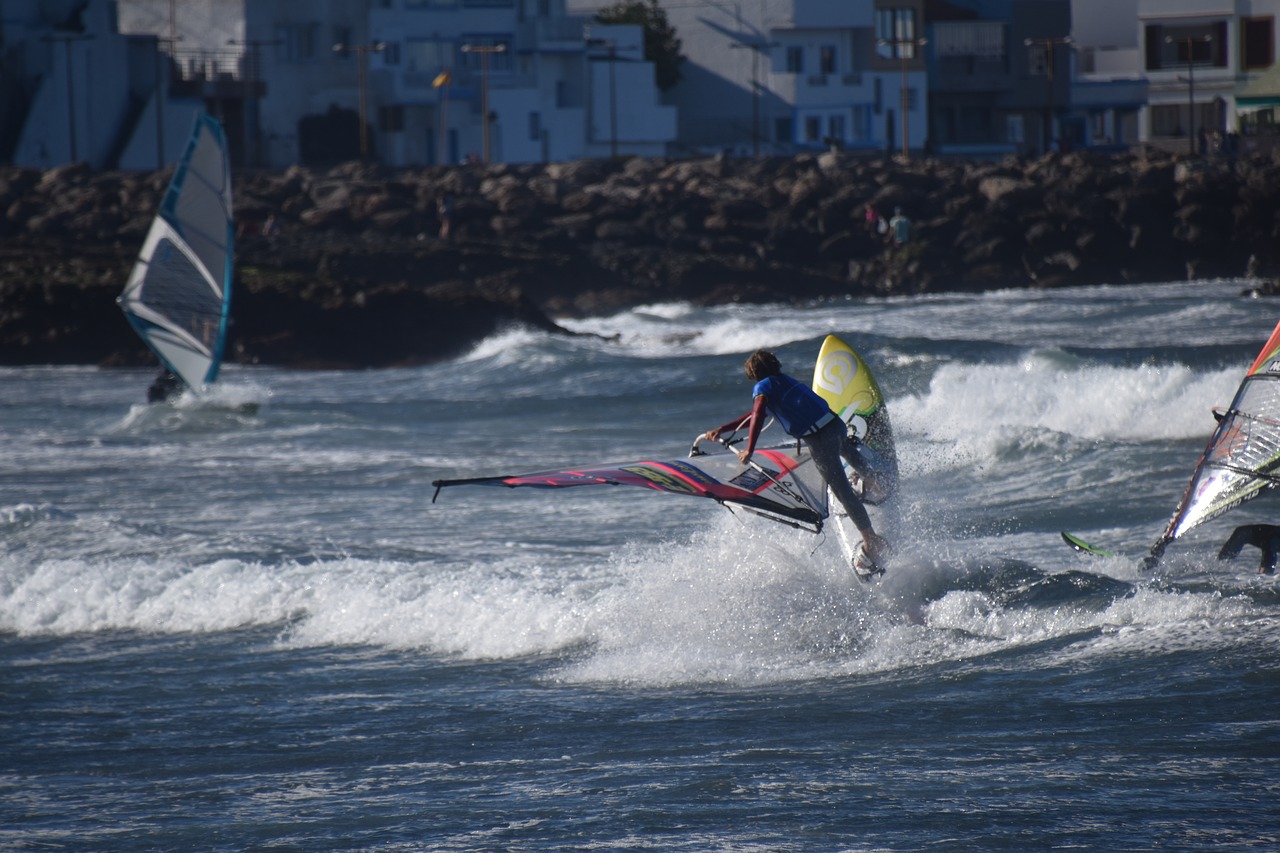 windsurfing gran canaria windsurfing cup free photo