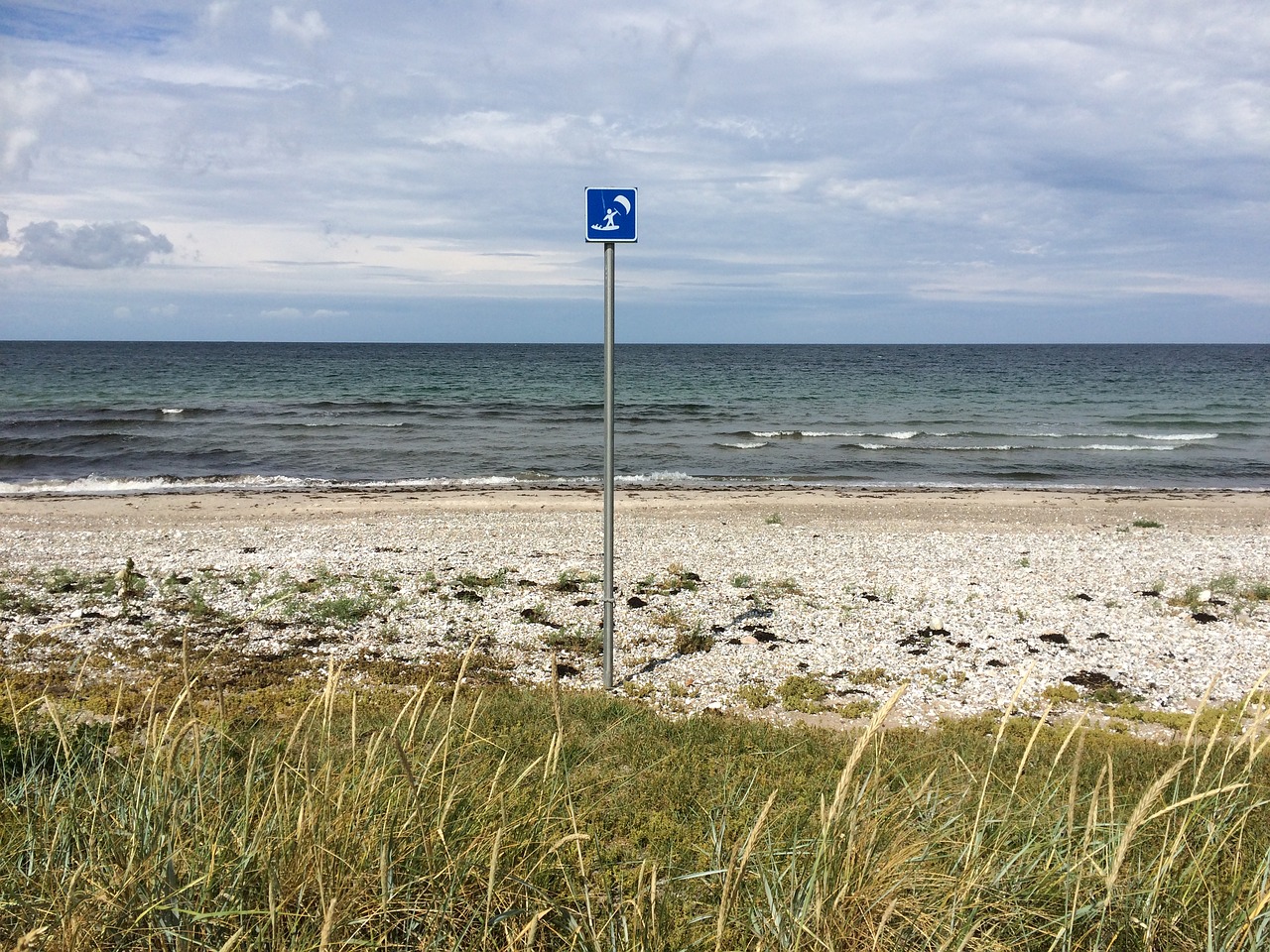 windsurfing beach sand free photo