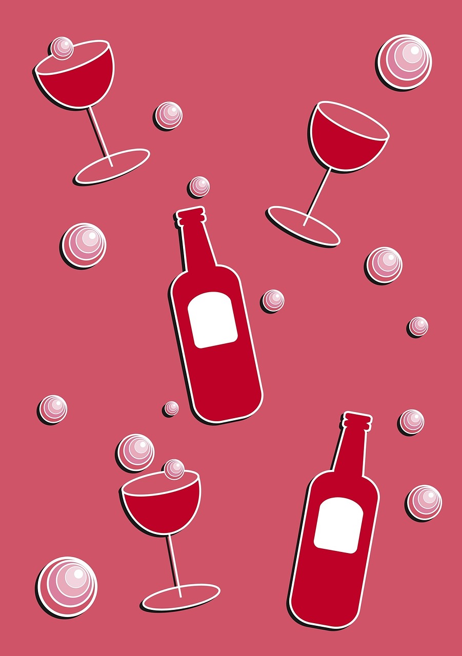 Wine Red Bubbles Bubbly Champagne Free Image From Needpix Com