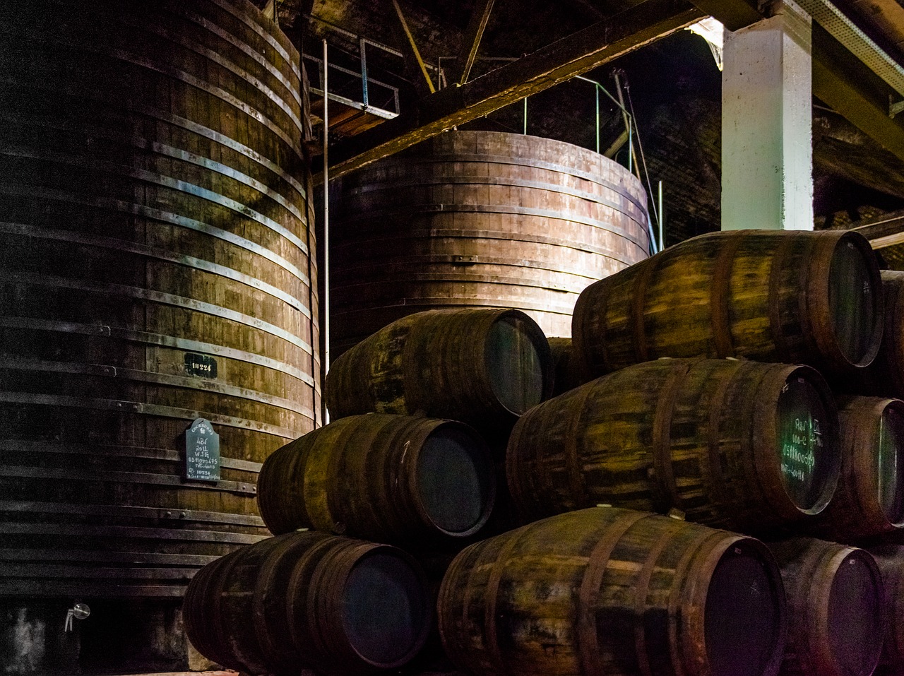wine wine barrels port wine free photo