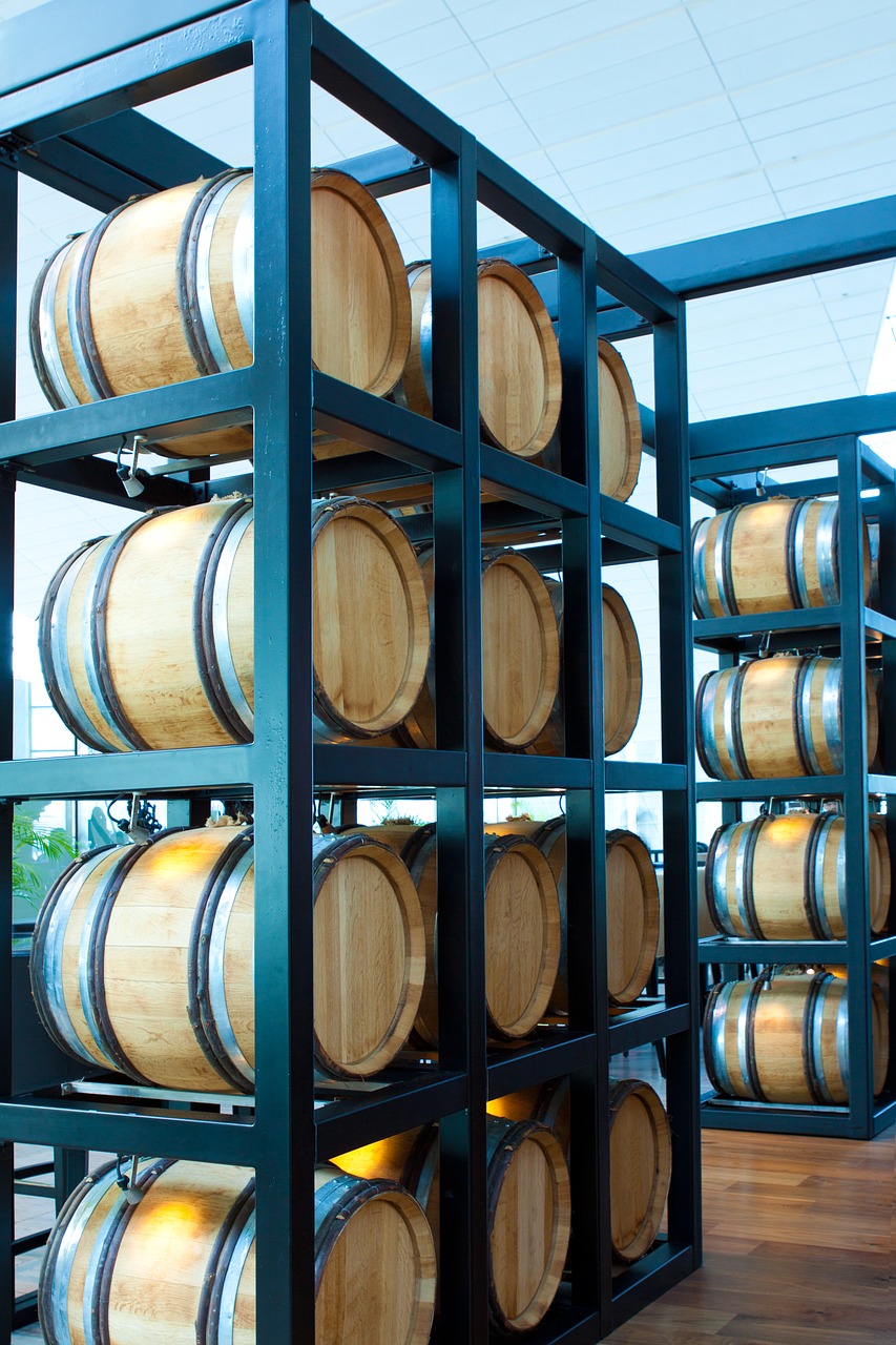 wine wine barrel wooden barrels free photo