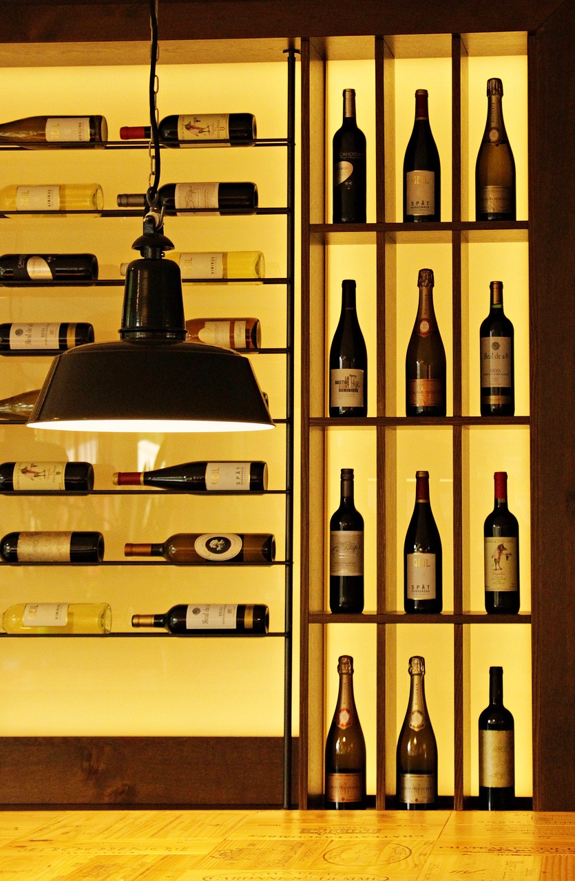 wine  wine bottles  wine rack free photo