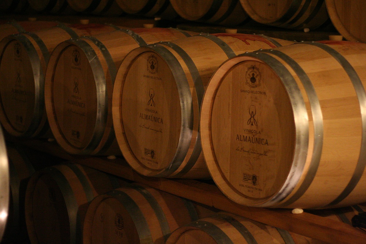 wine winery barrel free photo