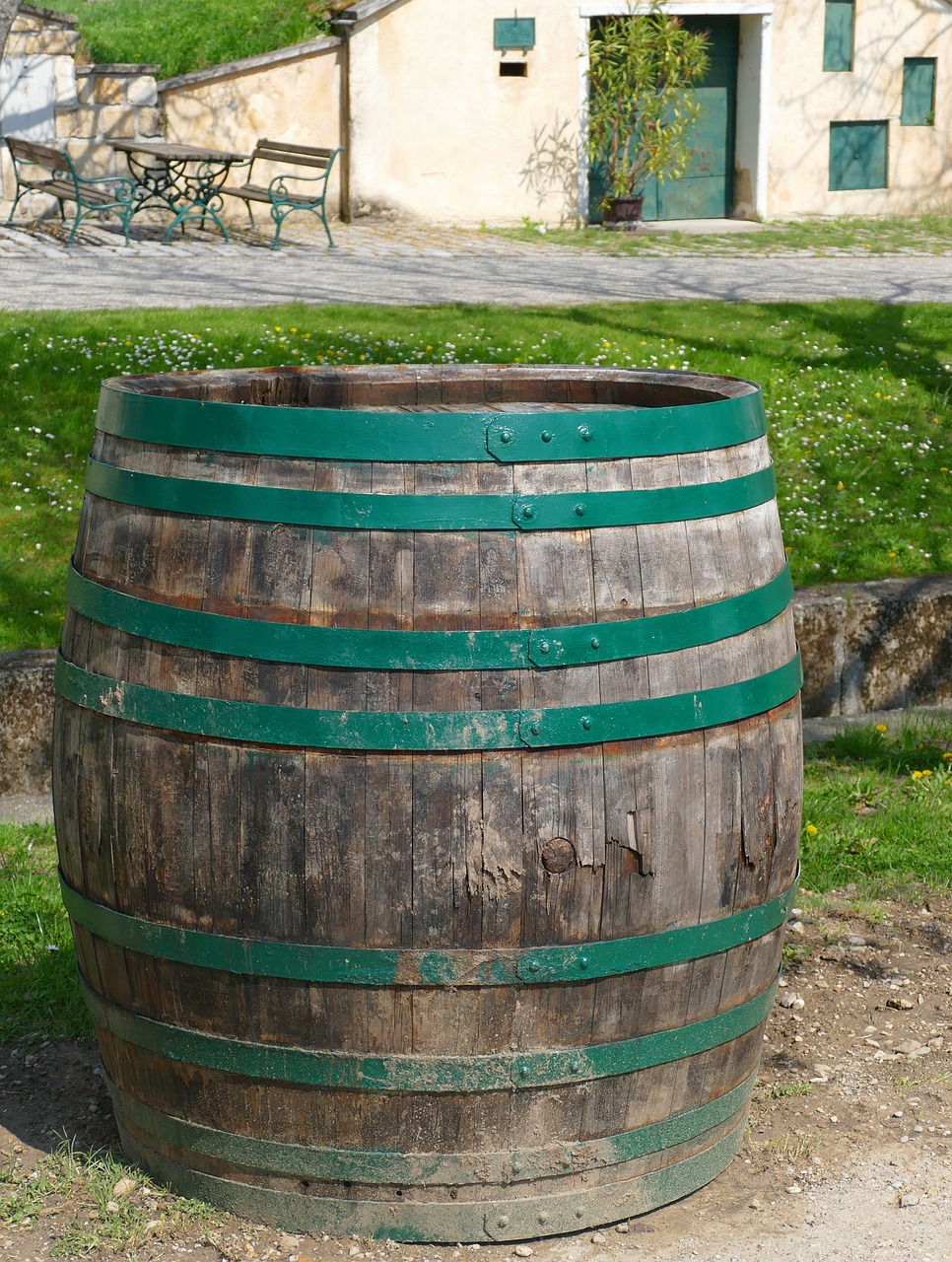 wine barrel barrel burgenland free photo