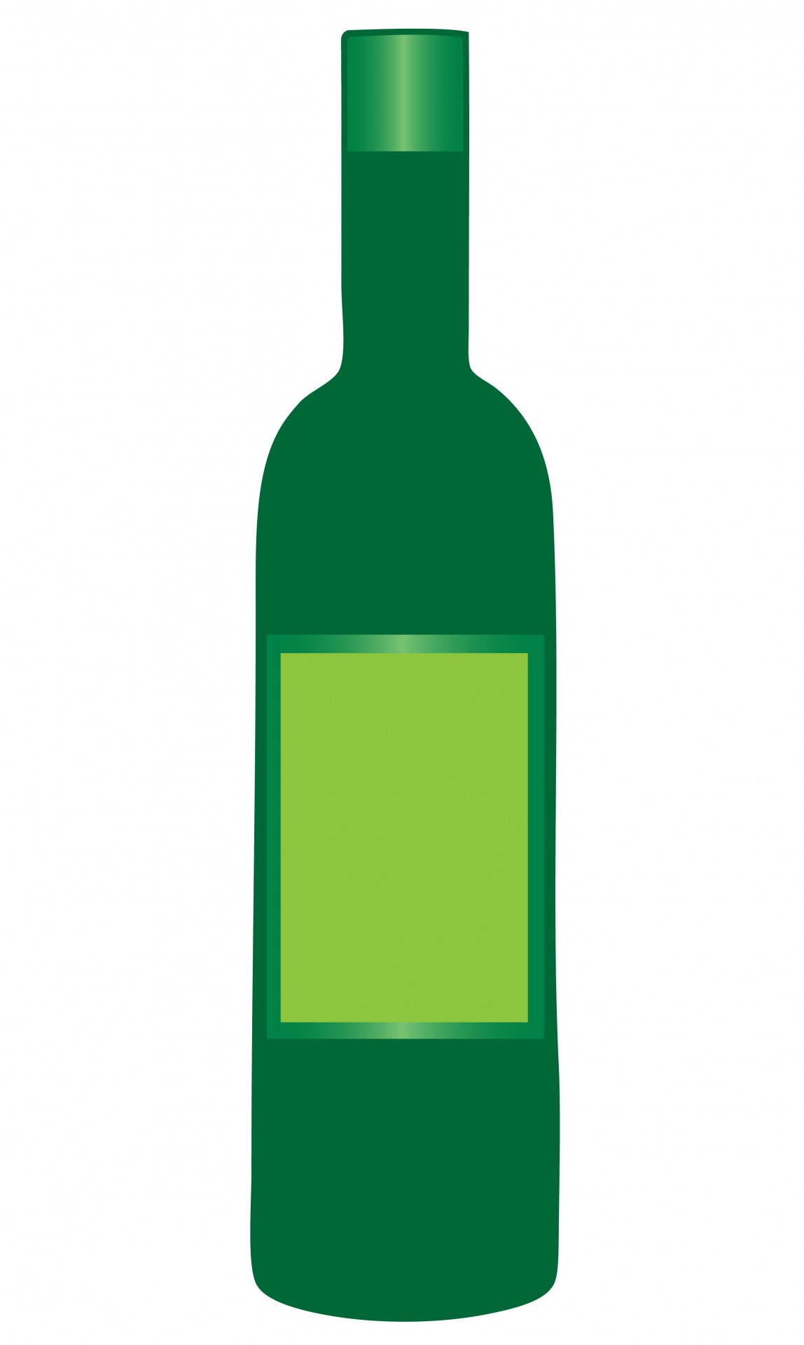 wine bottle green free photo