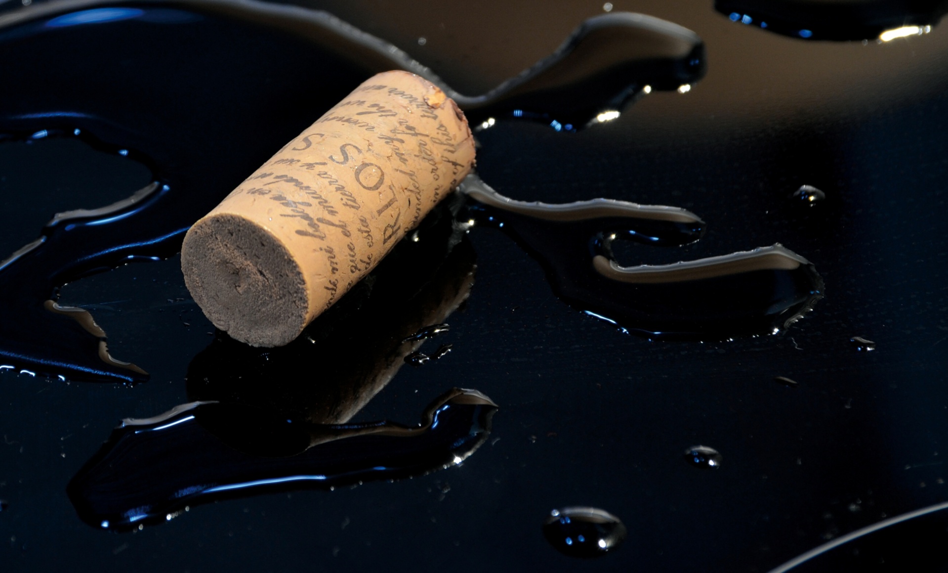 wine cork water free photo