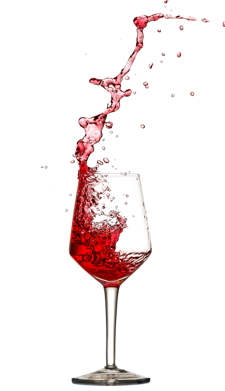 wine glass transparent isolated free photo