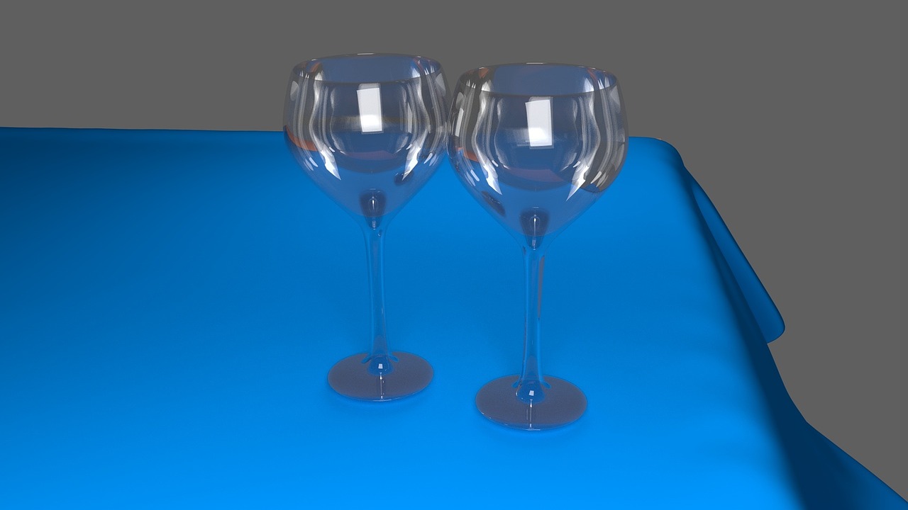 wine glass glass wine glasses free photo