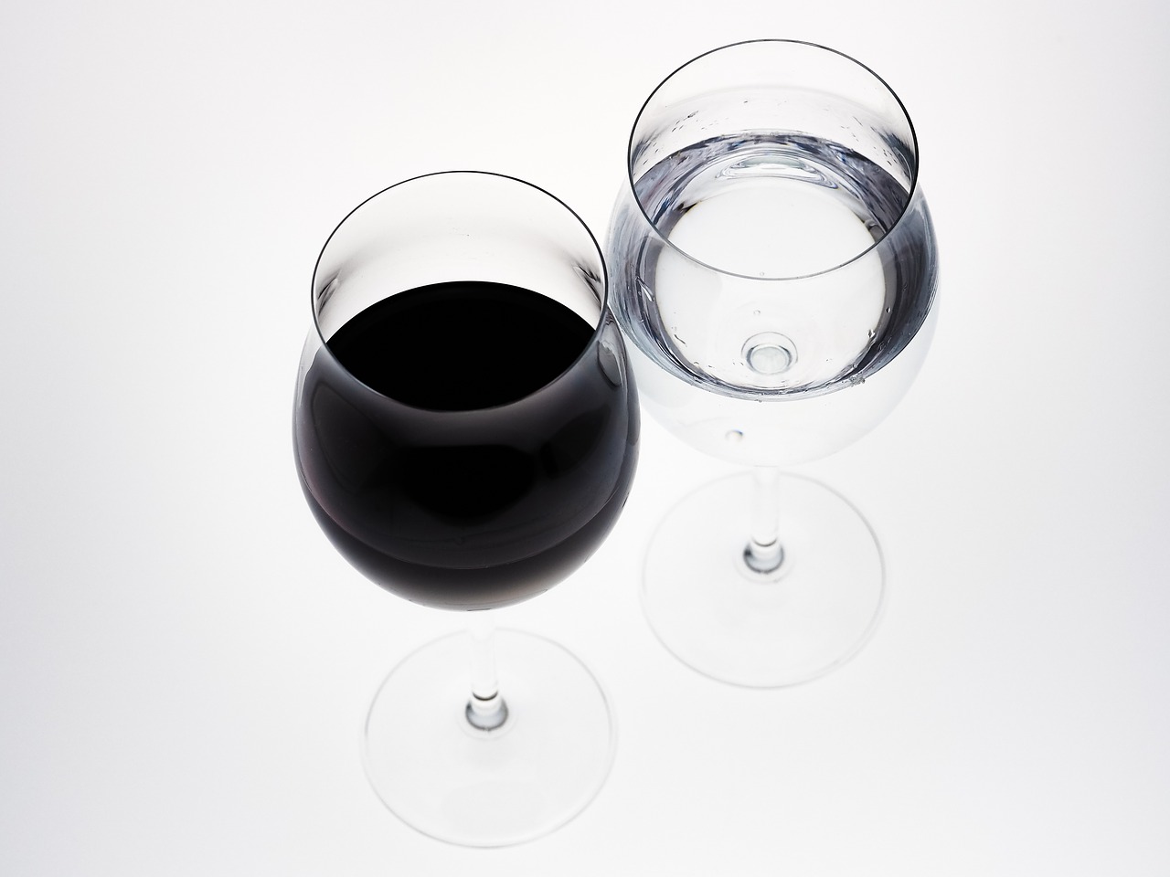 wine glass wine glasses glasses free photo
