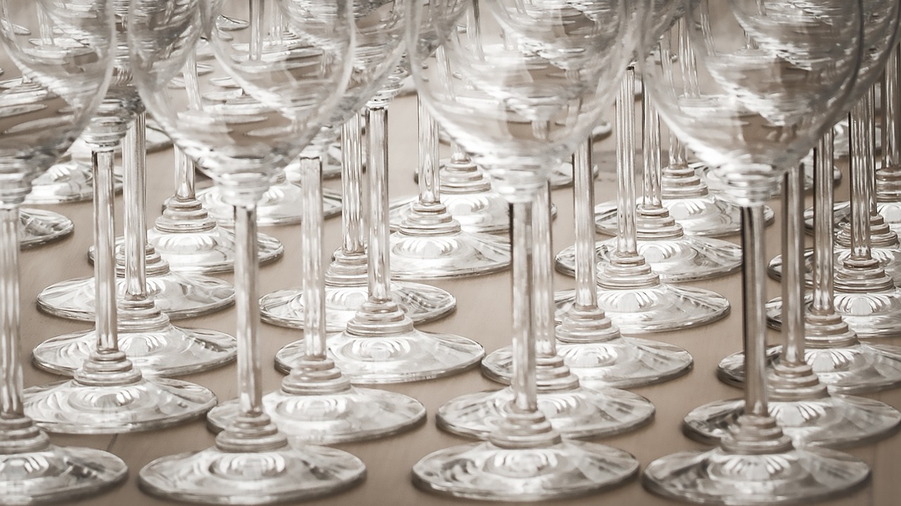 wineglasses pattern wineglass free photo