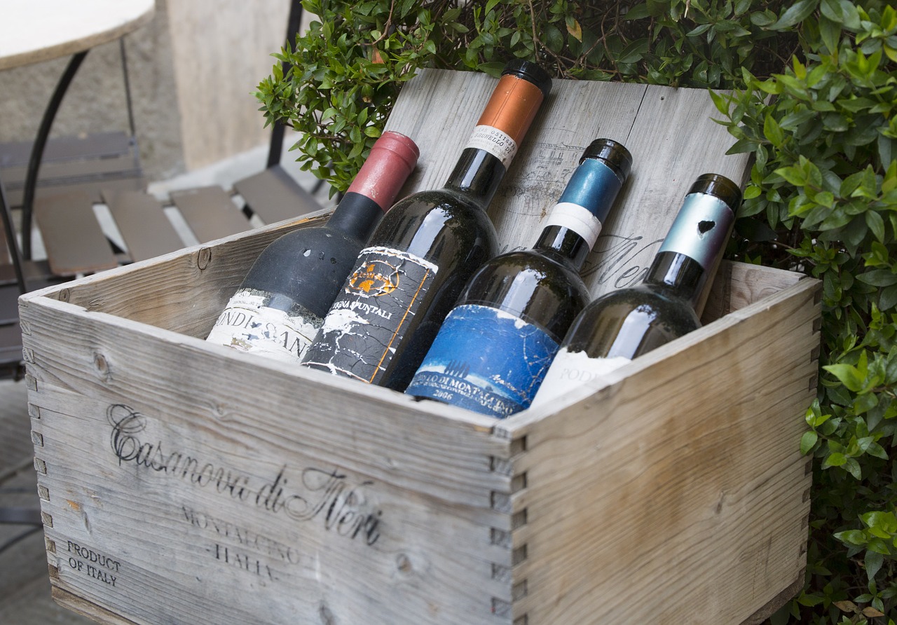 wines tuscany montalcino free photo