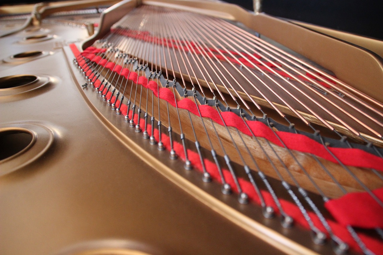 wing strings concert grand piano free photo
