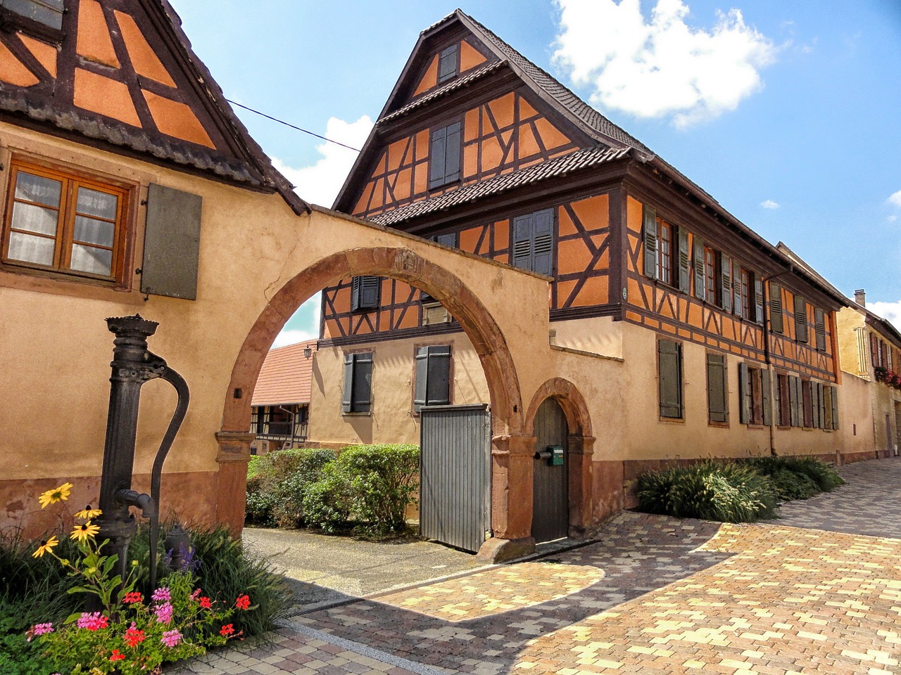 wingersheim france houses free photo