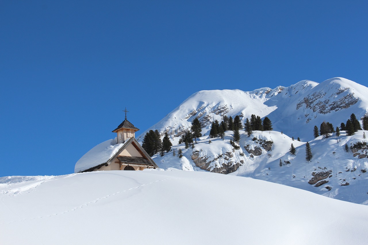 winter snow south tyrol free photo