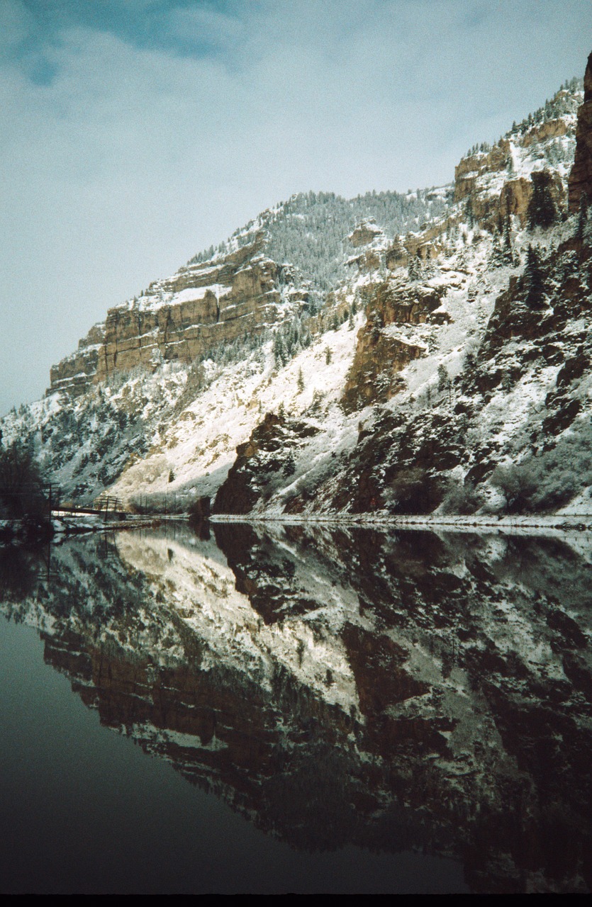 glenwood canyon colorado river free photo