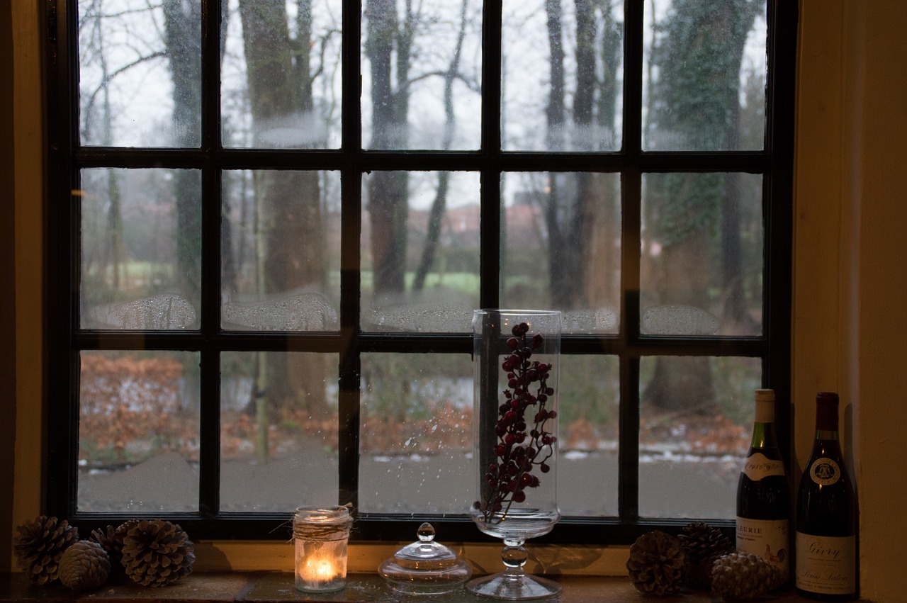 winter window atmosphere free photo