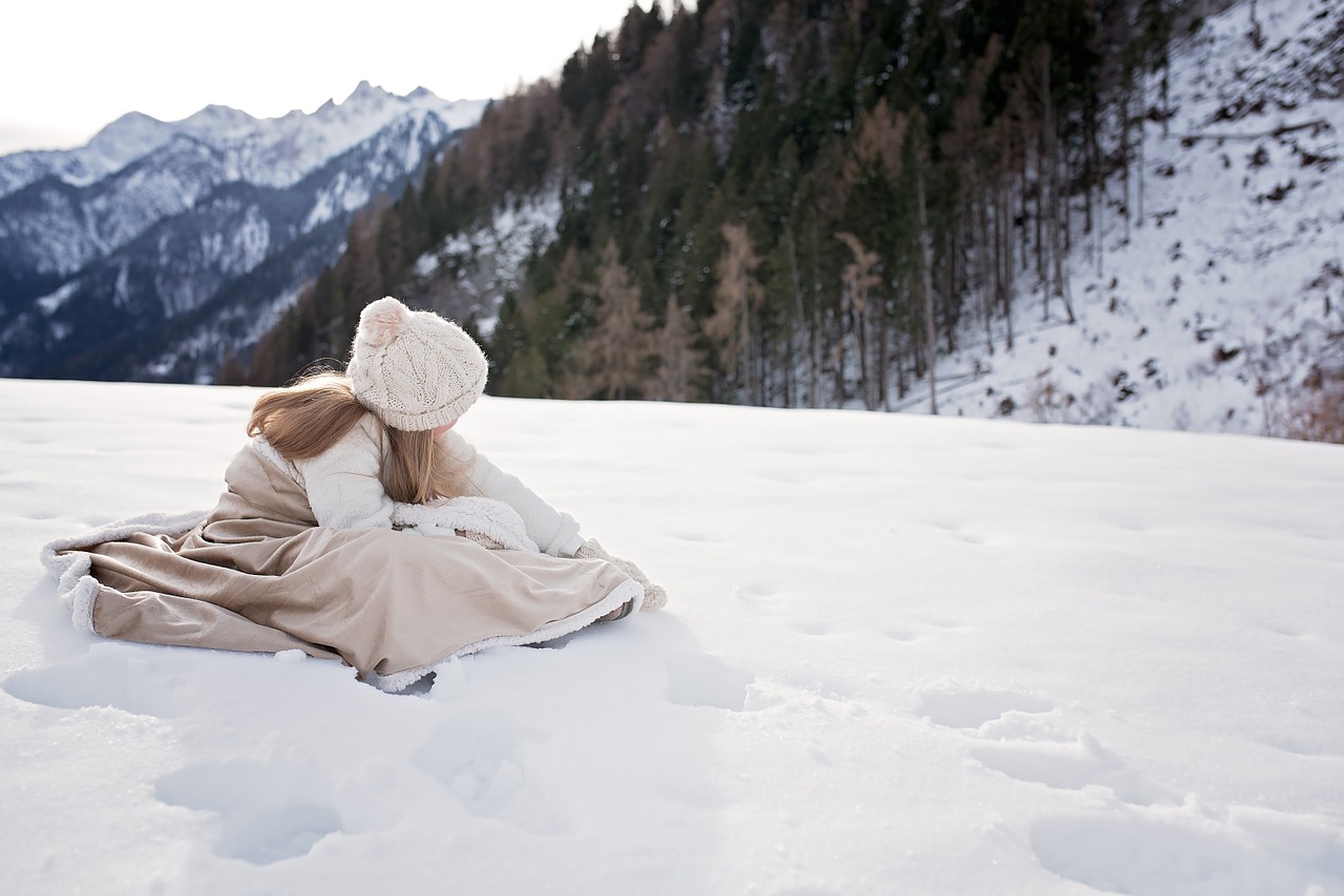 winter person human free photo