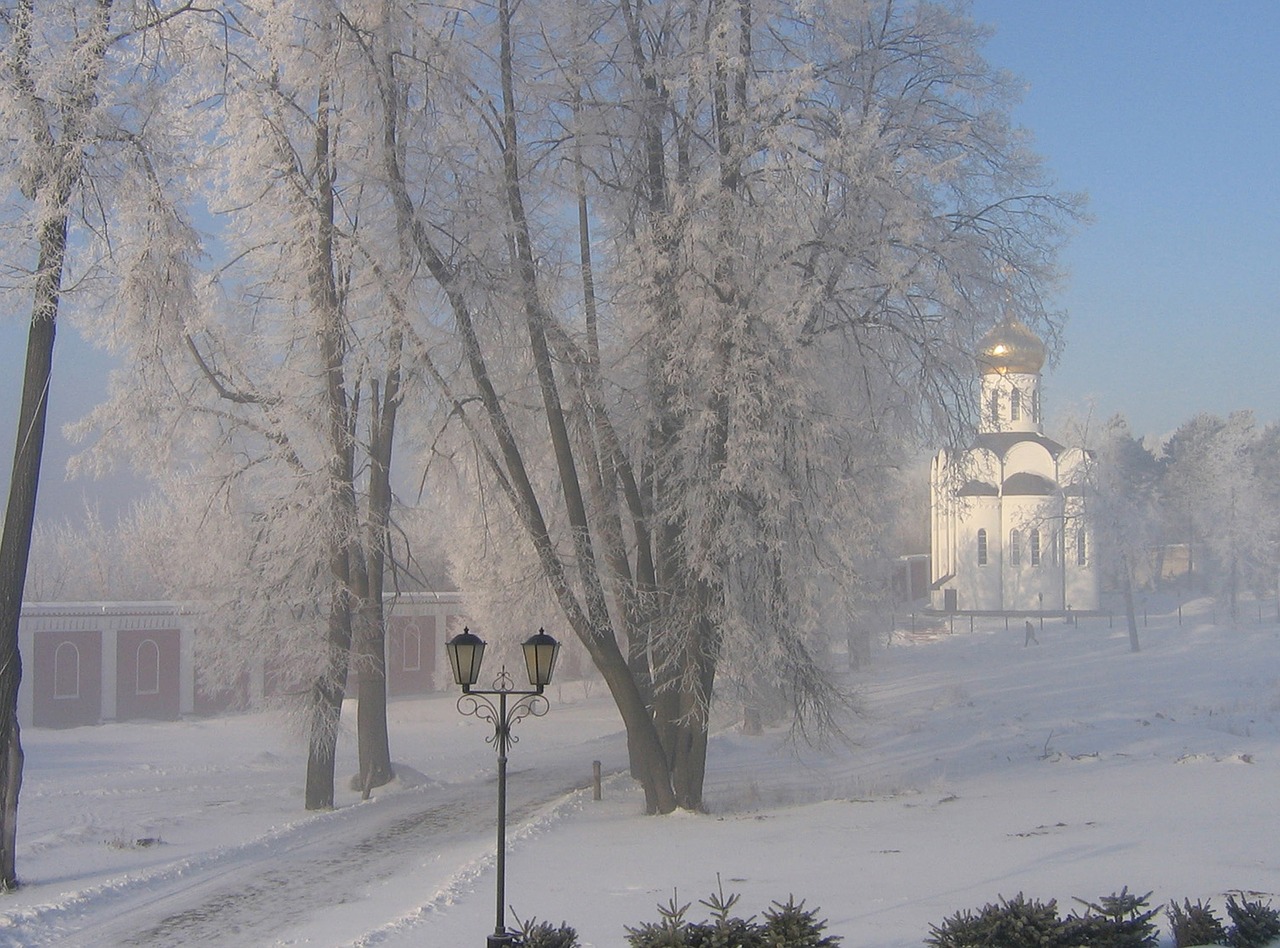 winter russia snow free photo