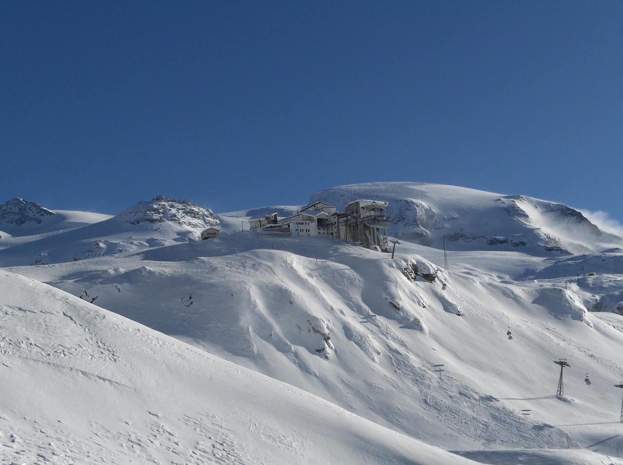 winter mountains snow free photo