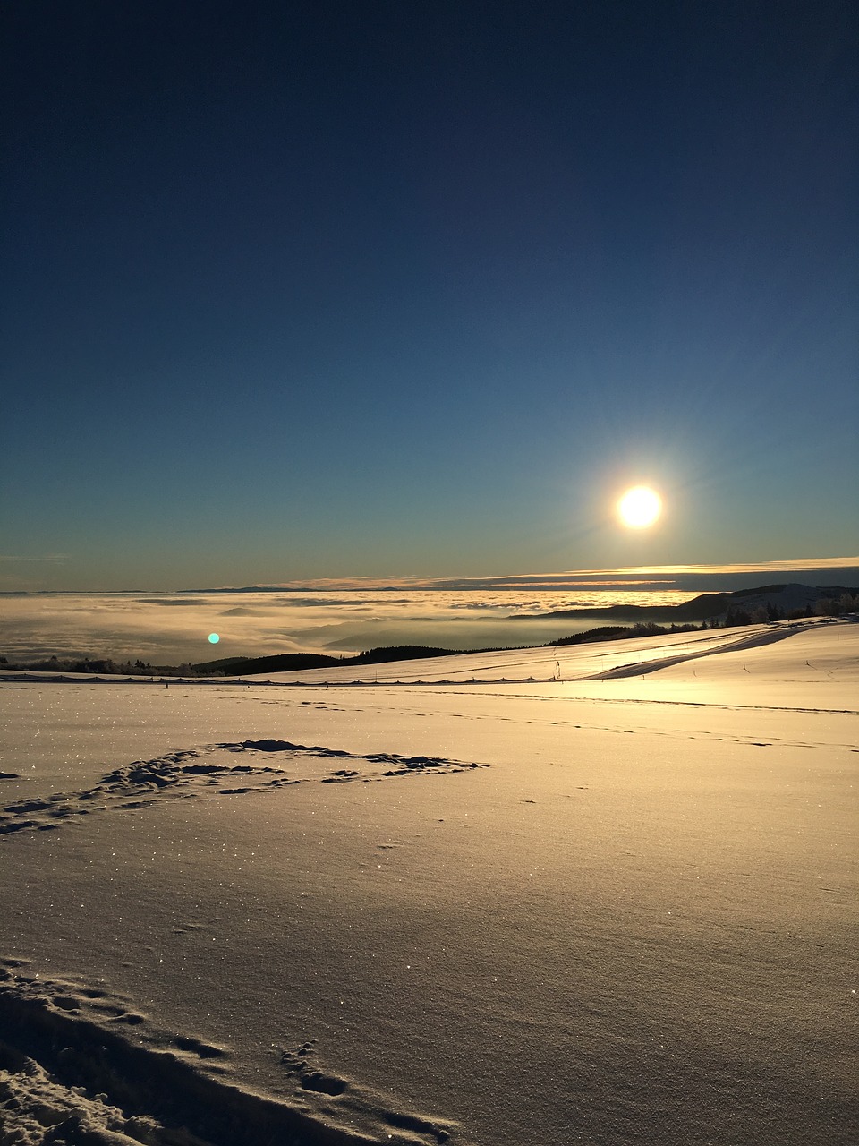 winter landscape snow free photo