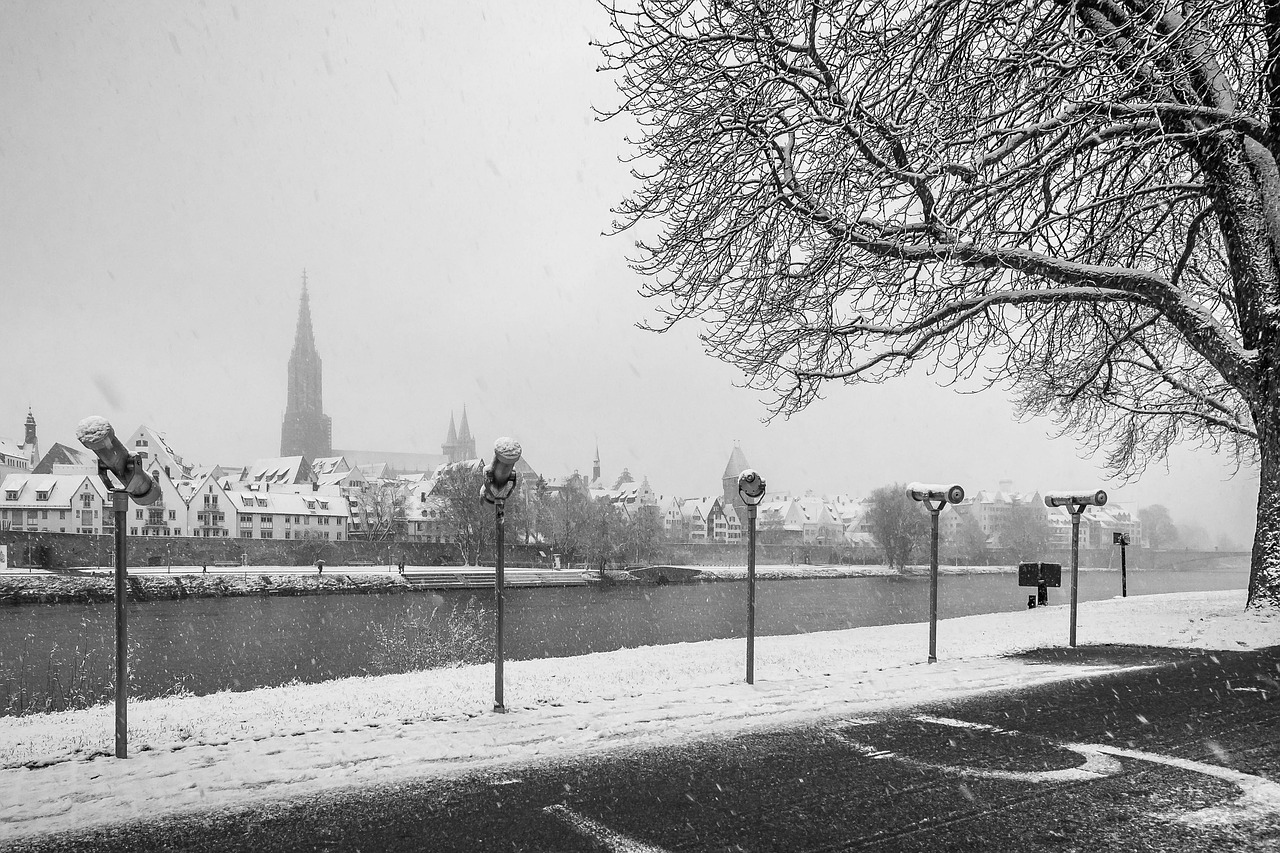 winter river time of year free photo