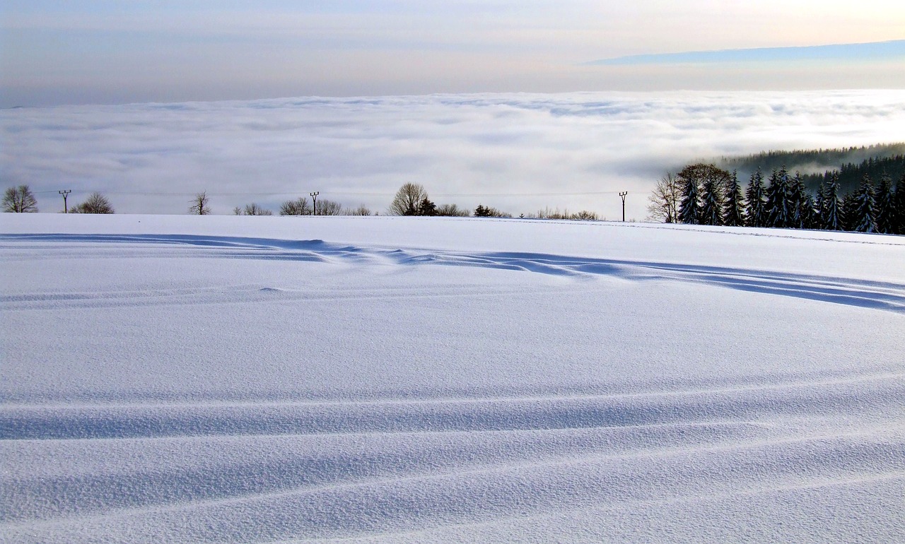 winter snow mountains free photo