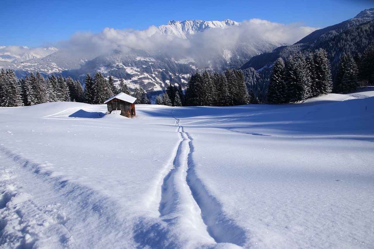 winter golm vorarlberg free photo