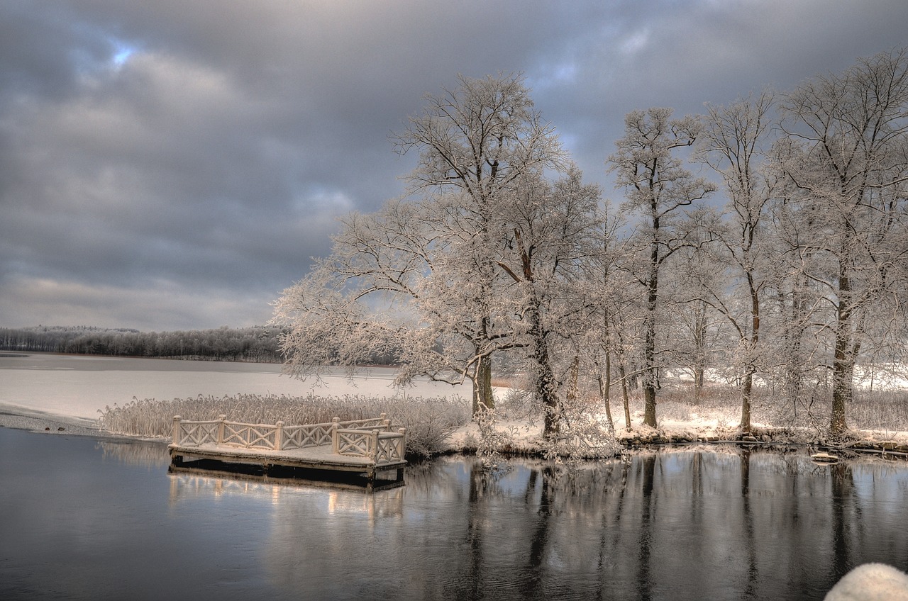 winter nääs hdr free photo