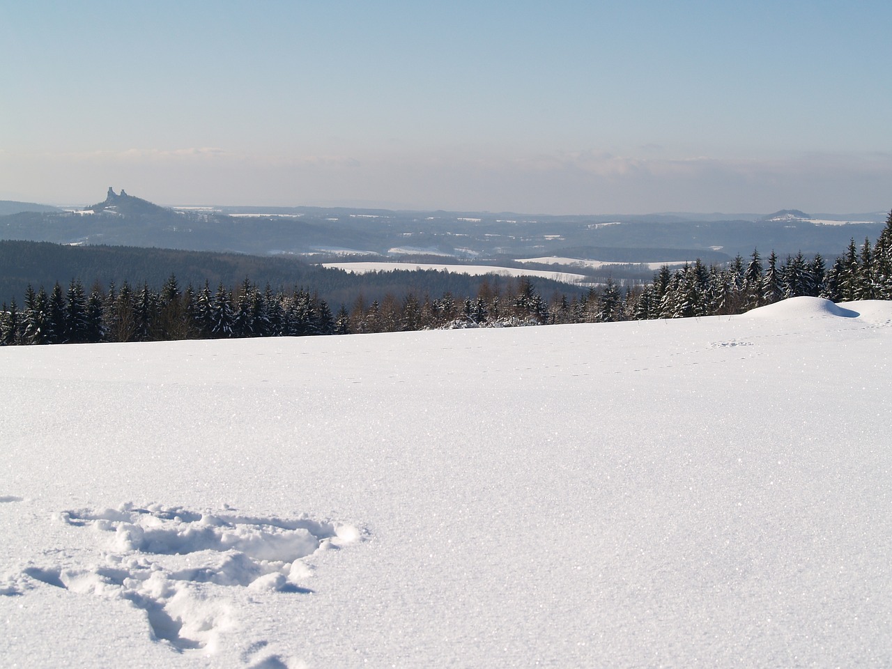 winter snow white free photo