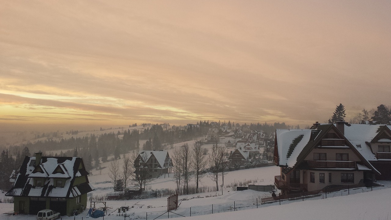 winter landscape snow free photo