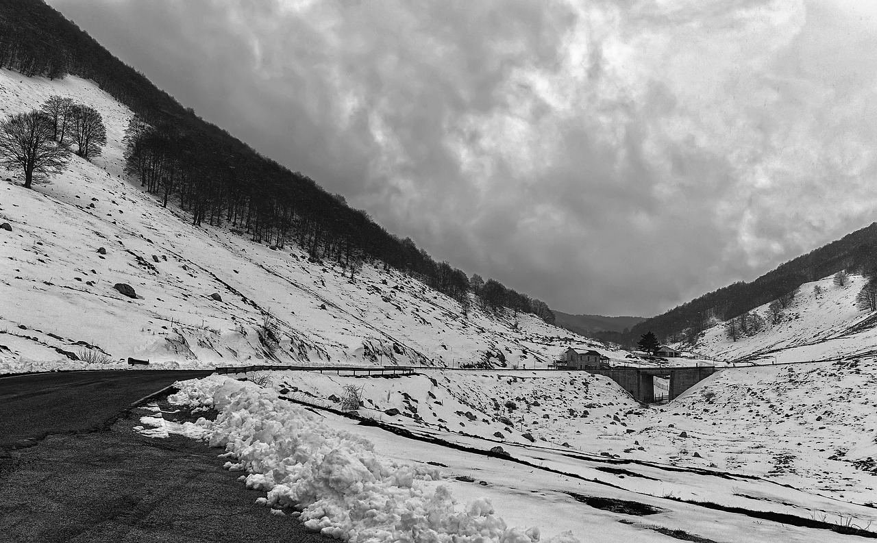 winter mountain italy free photo