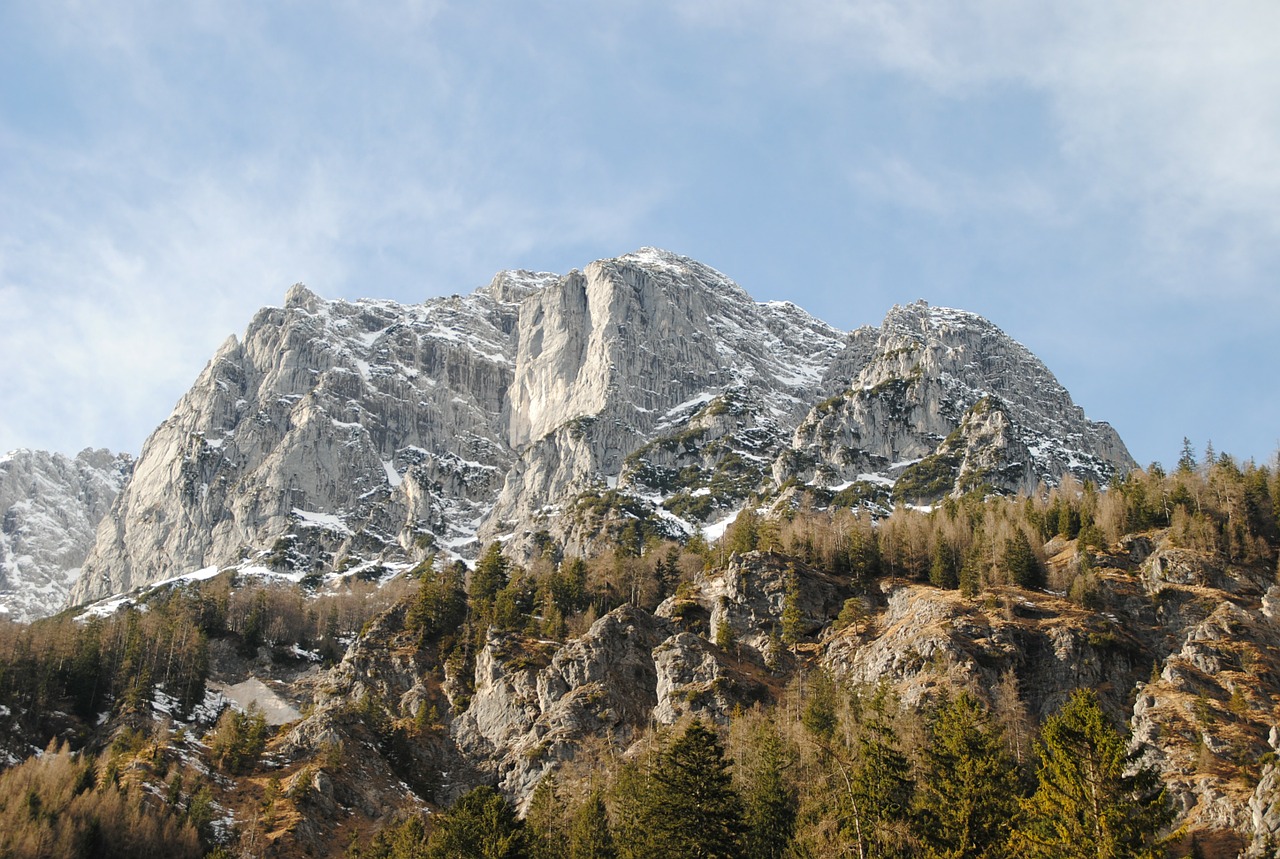 winter berchtesgaden rock free photo